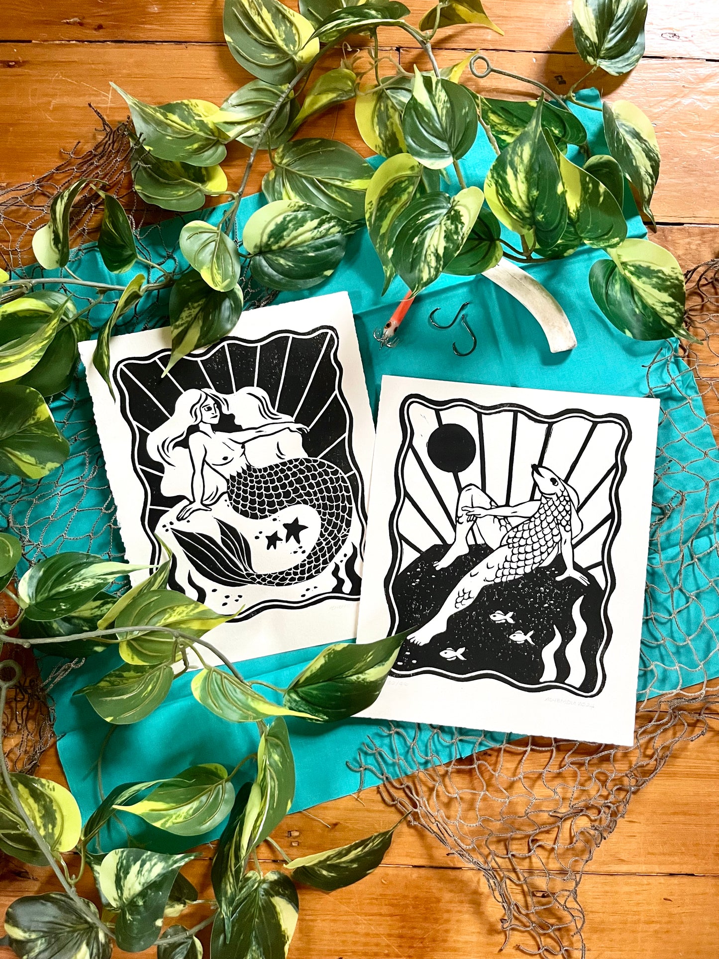 Creation of Ariel Prints