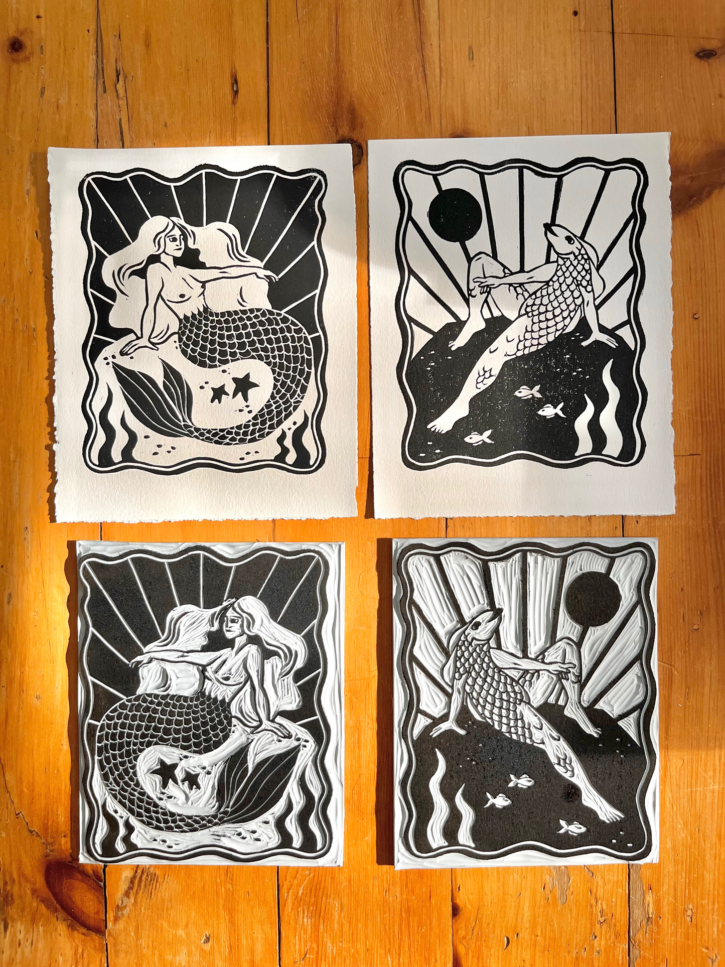 Creation of Ariel Prints
