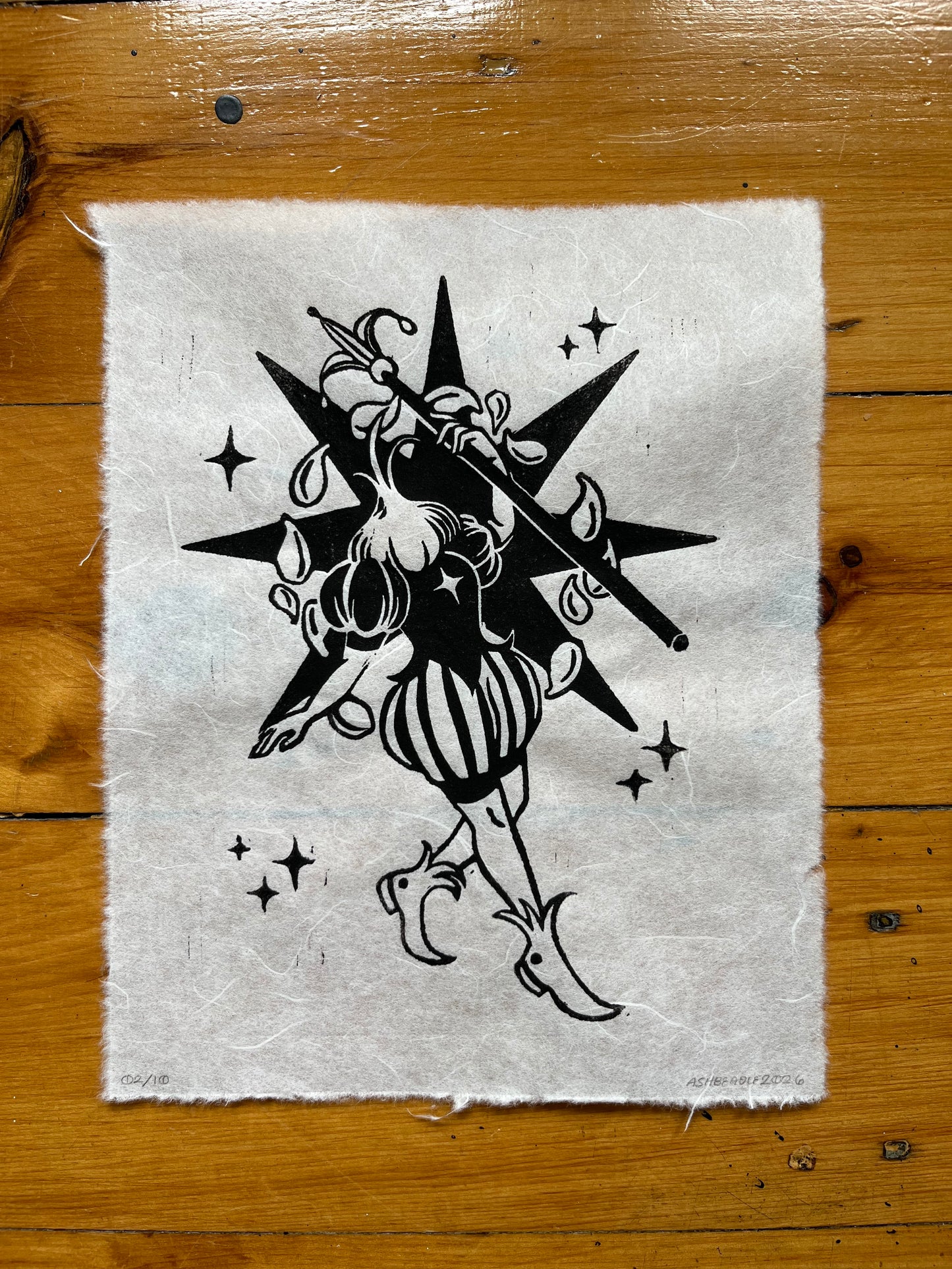 Garlic Fool Print