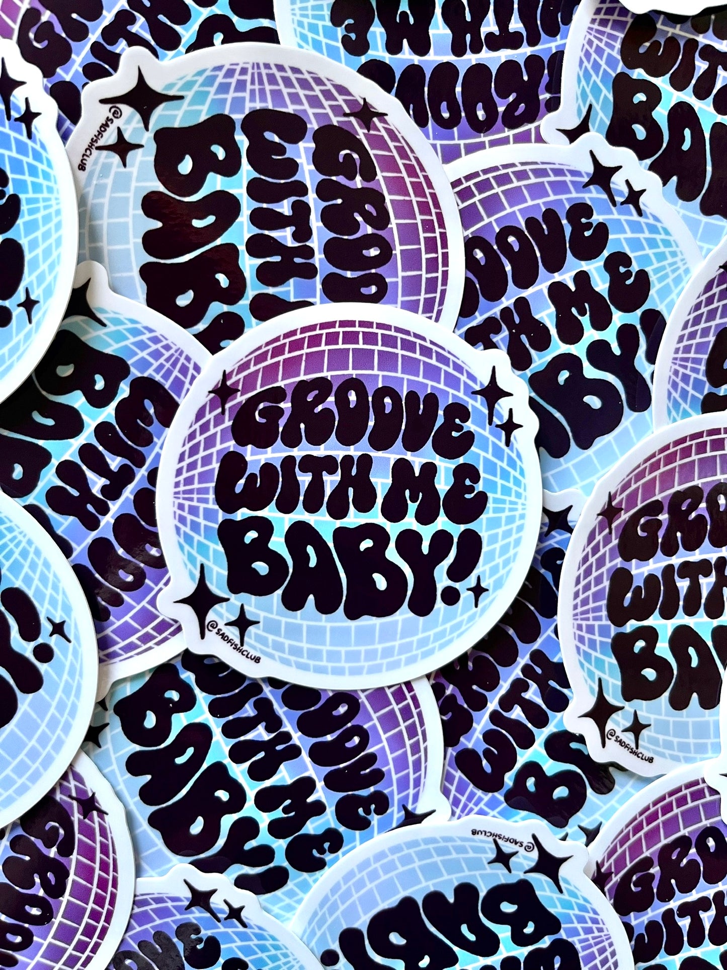 Groove With Me Sticker