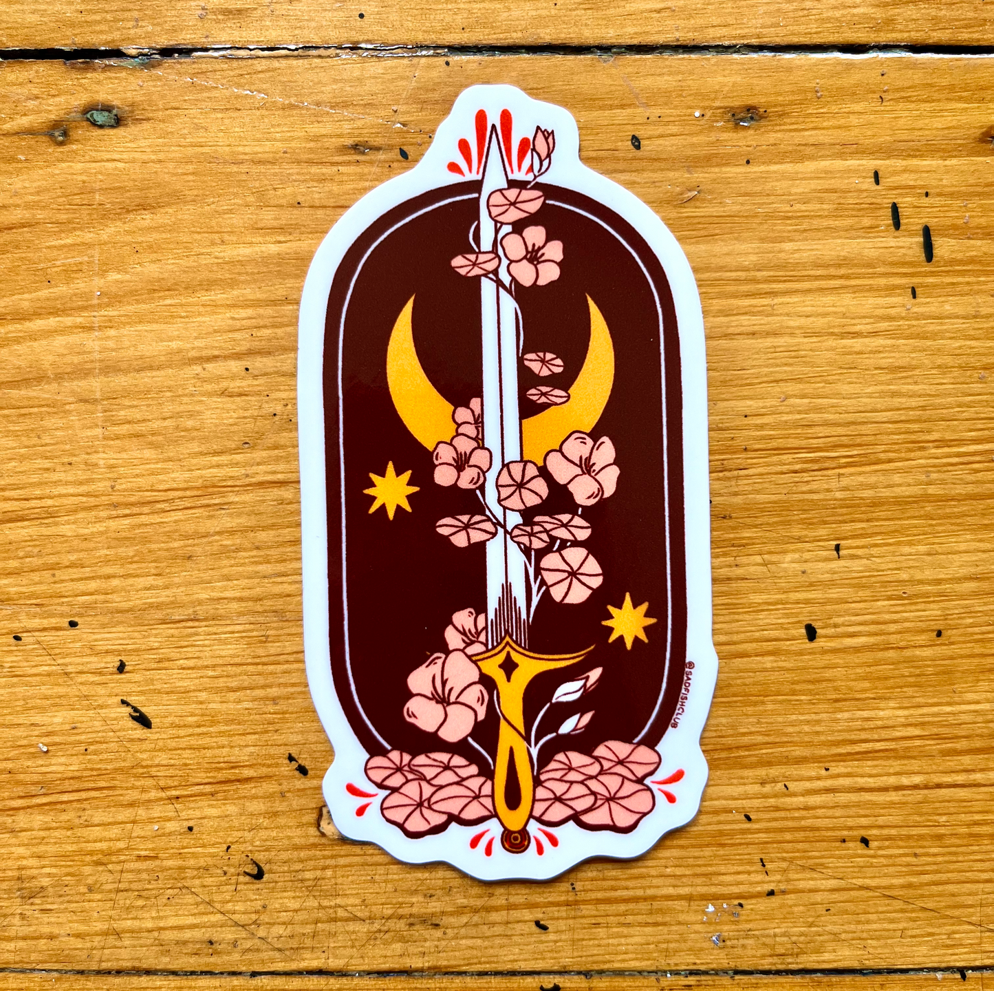 Lunar Sword Sticker