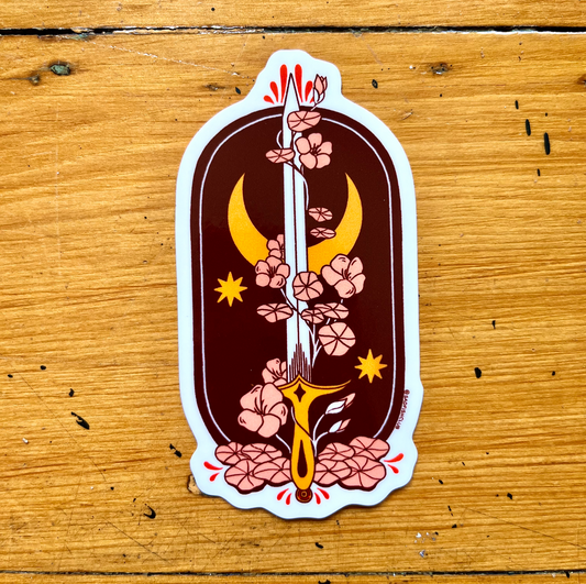 Lunar Sword Sticker
