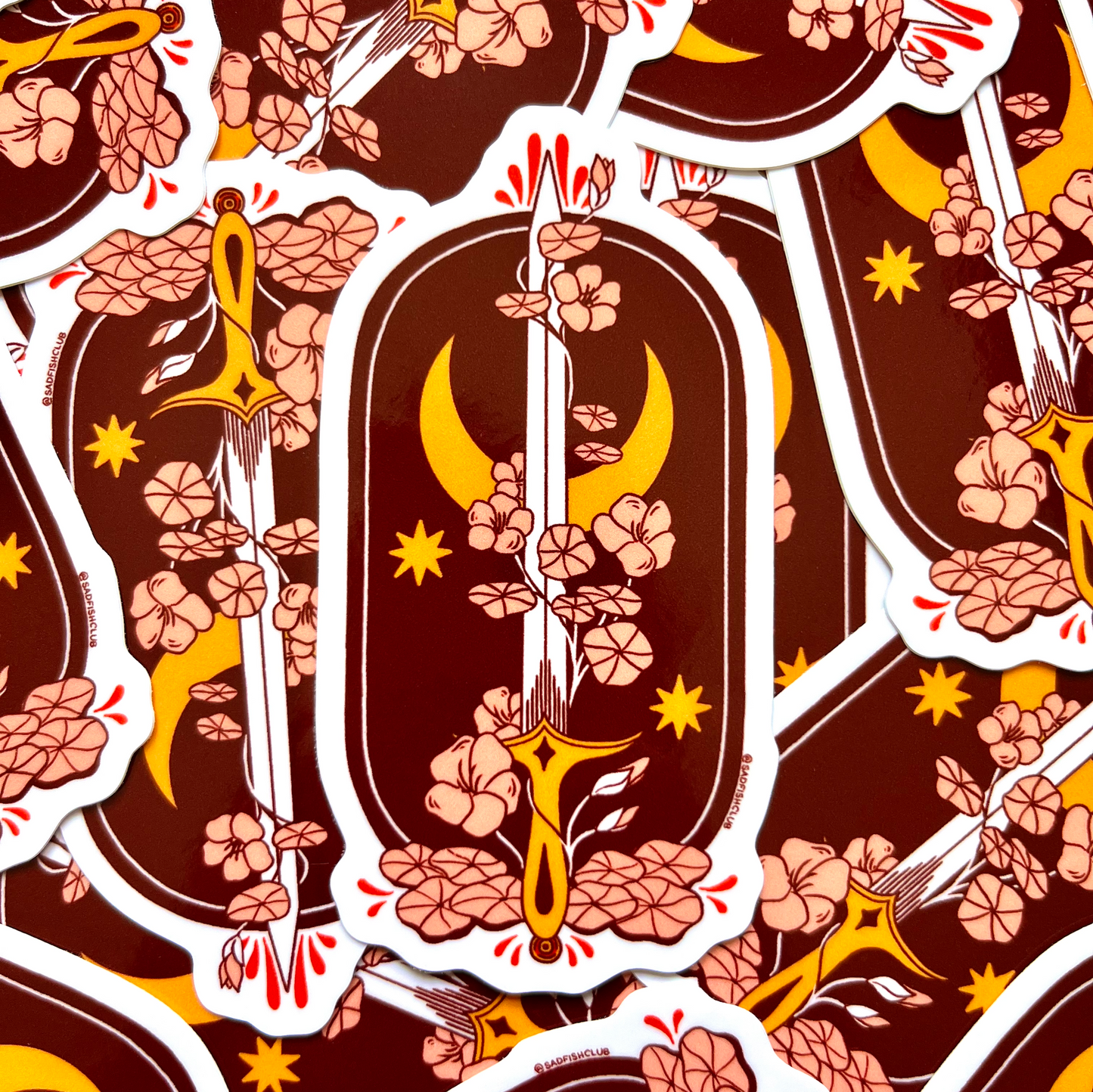 Lunar Sword Sticker