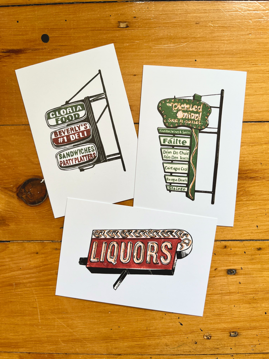 Rantoul St Signs // Mini Prints