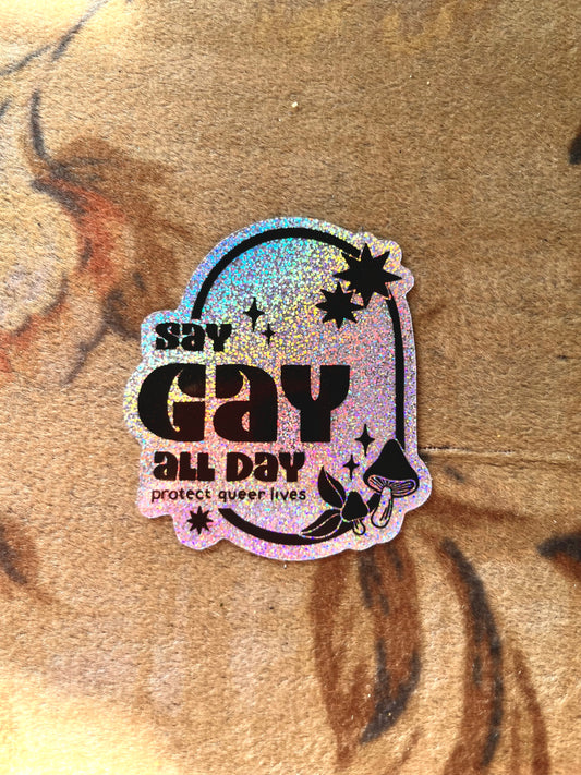 Say Gay Sticker