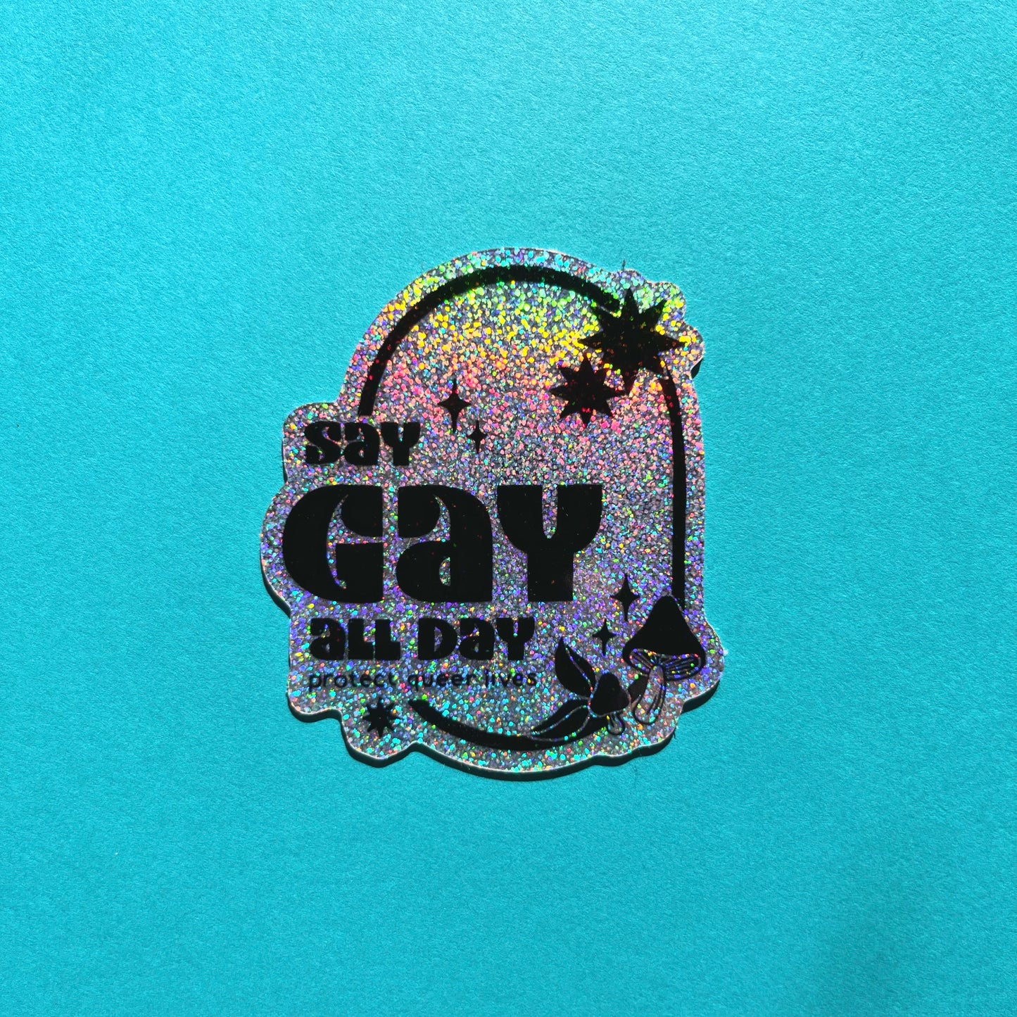 Say Gay Sticker