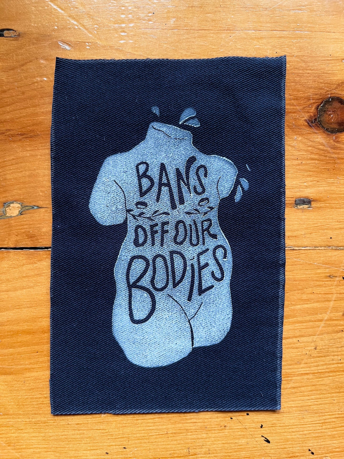 Bans Off Our Bodies Patch // Trans Man