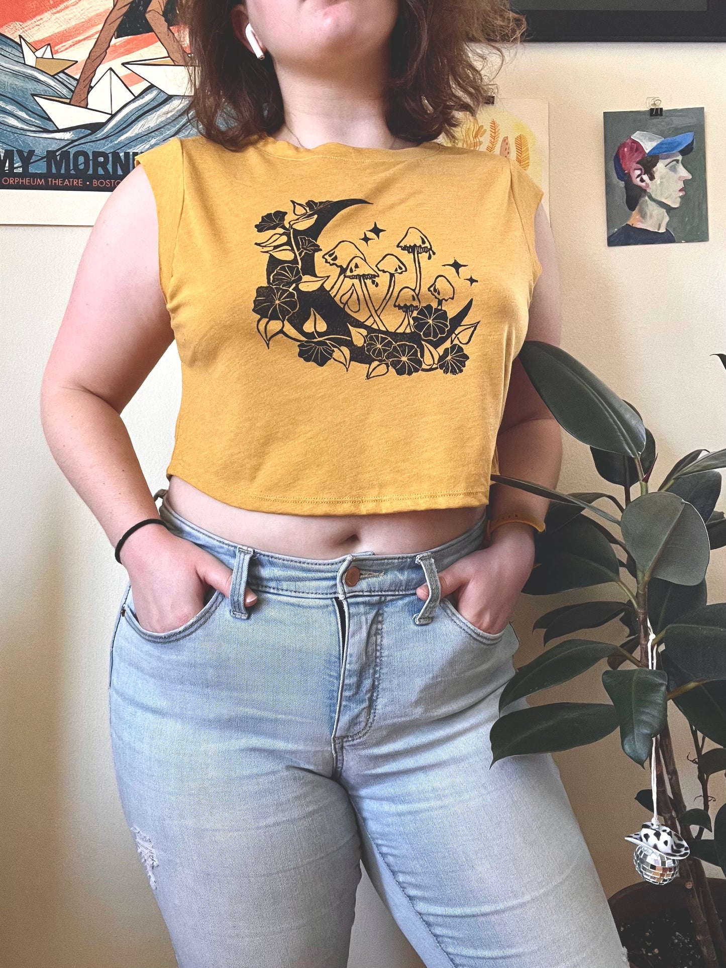 Mushroom Moon Tank (Yellow)