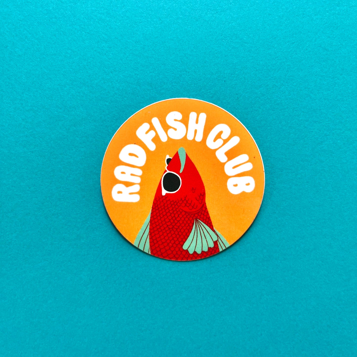Sad Fish Club Stickers