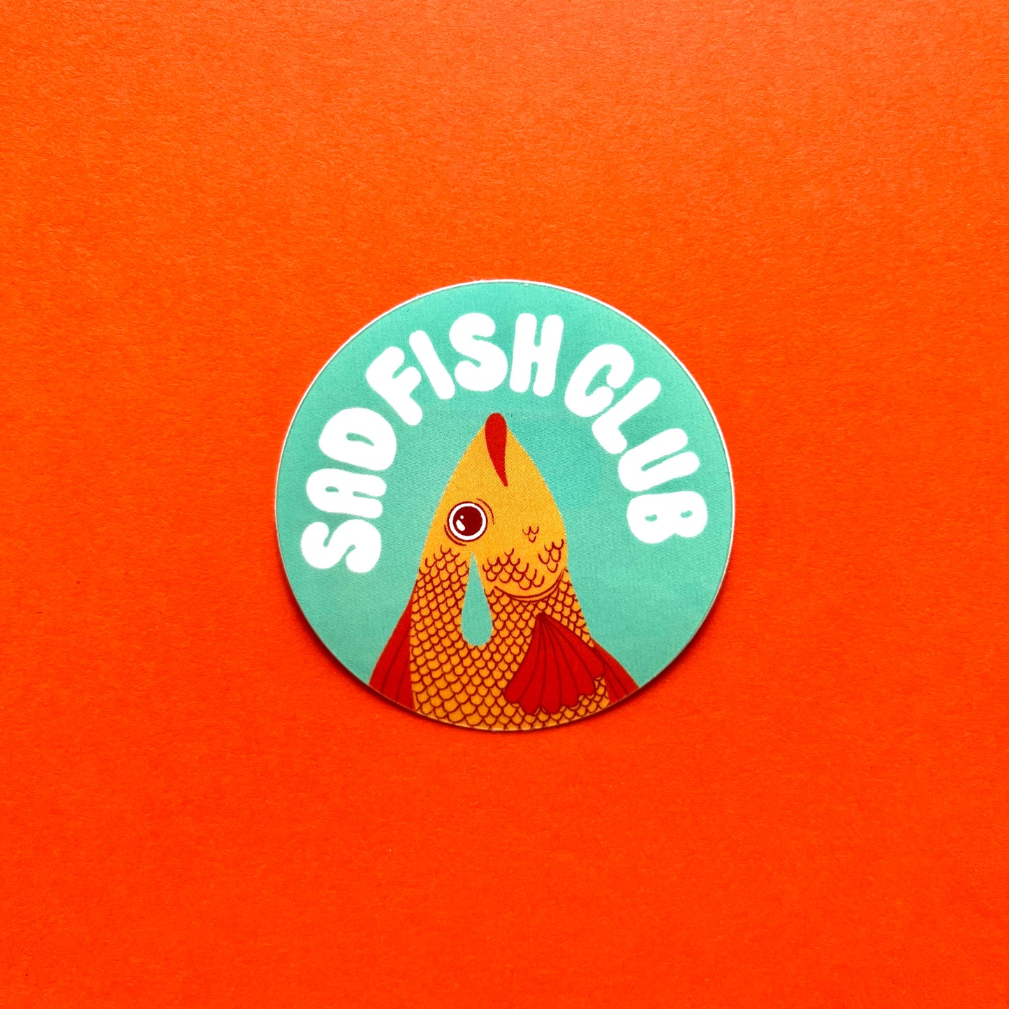Sad Fish Club Stickers