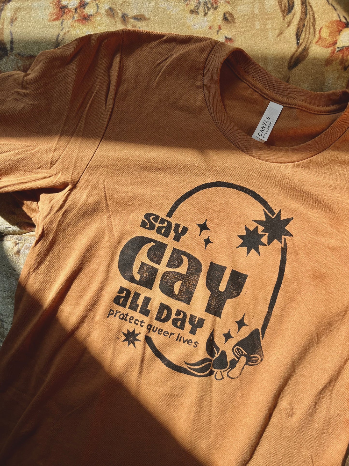 Say Gay Tee (Toast)