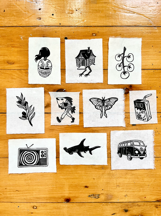 30 Day Mini Prints // Days 10 - 19