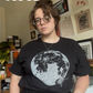 Moon Joy Tees // Thrifted & Hand Printed