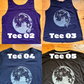 Moon Joy Tees // Thrifted & Hand Printed