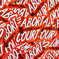 Abort The Court Sticker