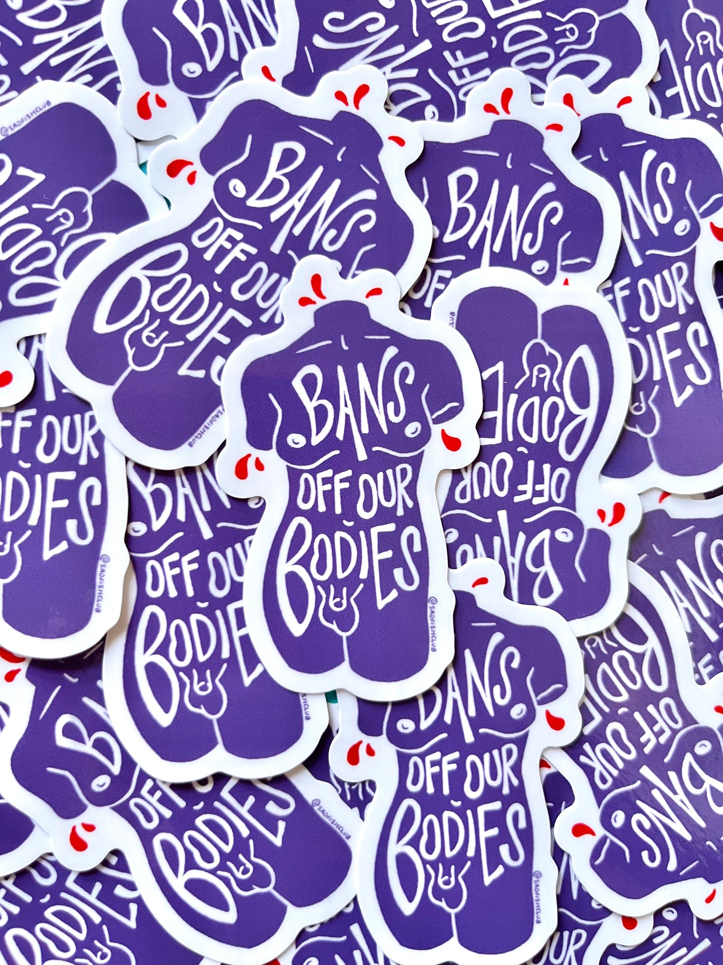 Bans Off Our Bodies Stickers