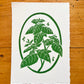 Basil Plant Mini Print