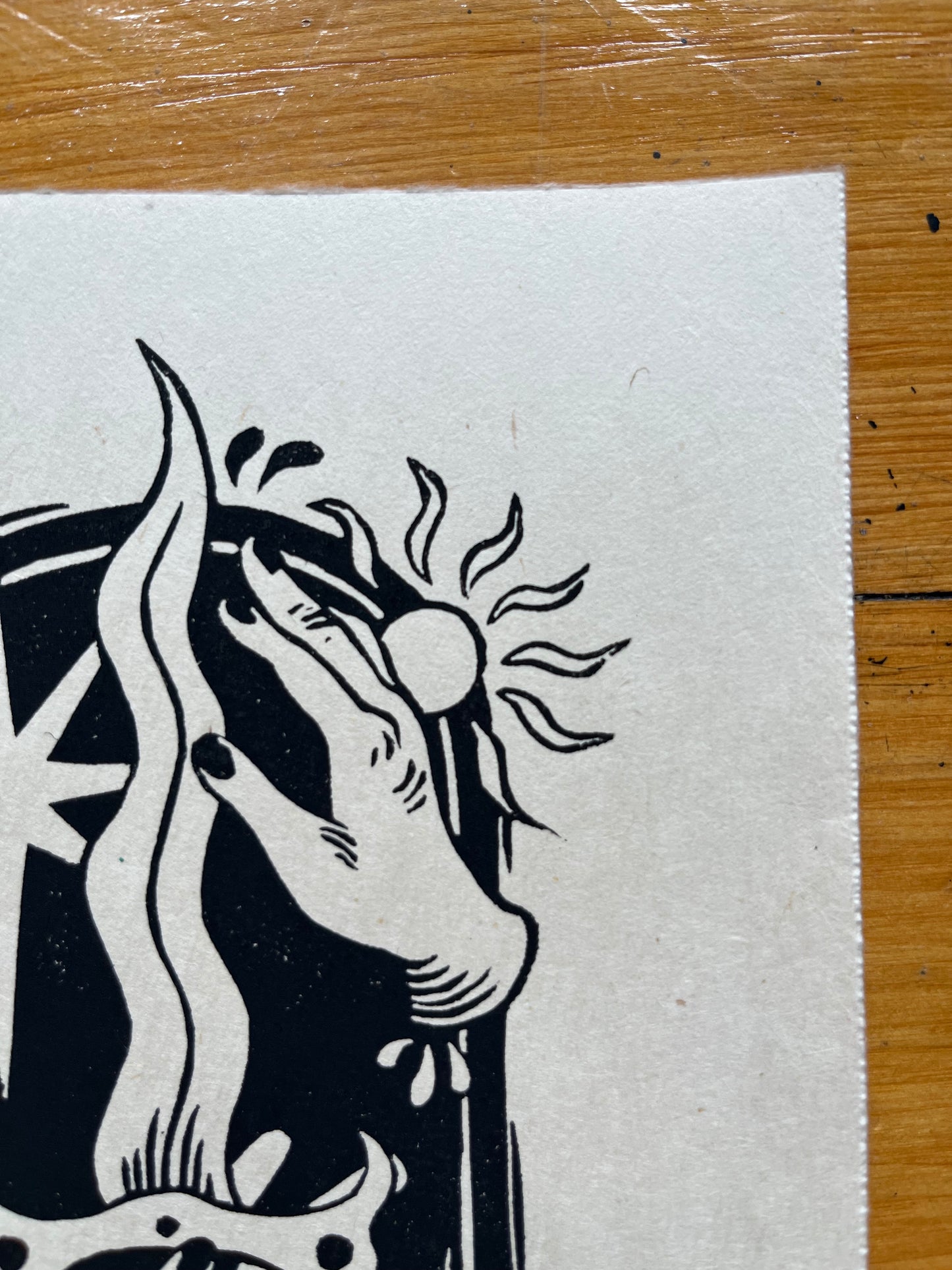 Celestial Daggar Print
