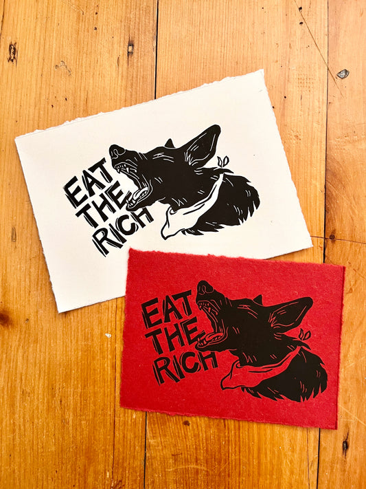 Eat the Rich Print