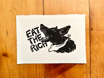 Eat the Rich Print