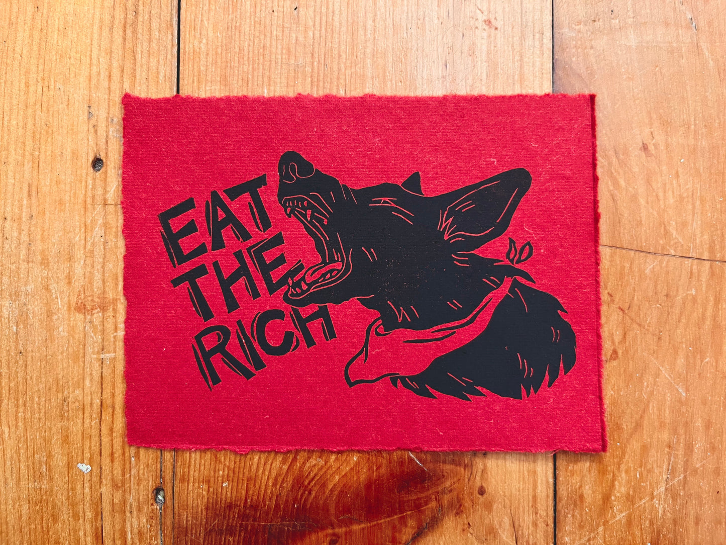 Eat the Rich Print