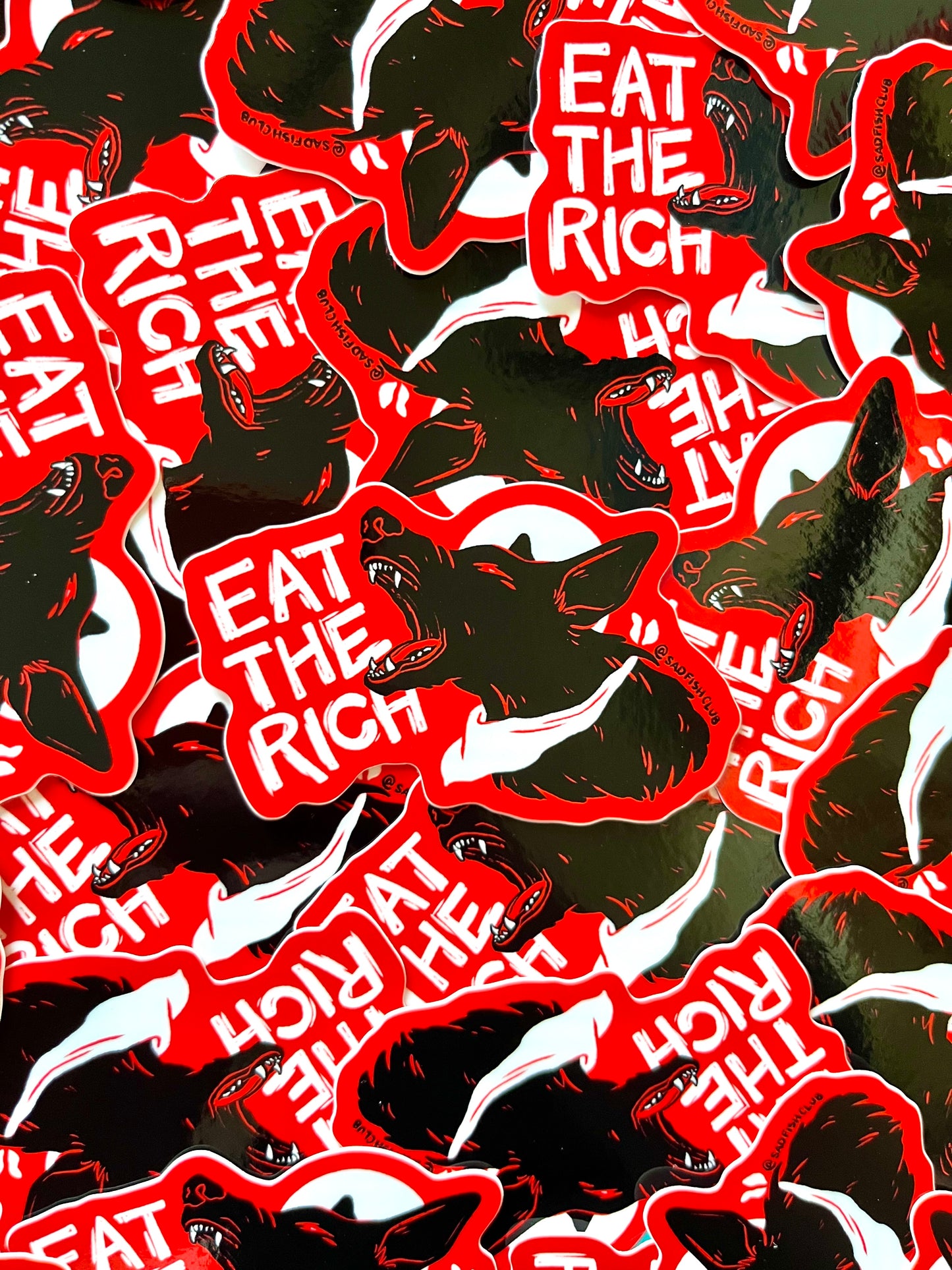 Eat the Rich Sticker