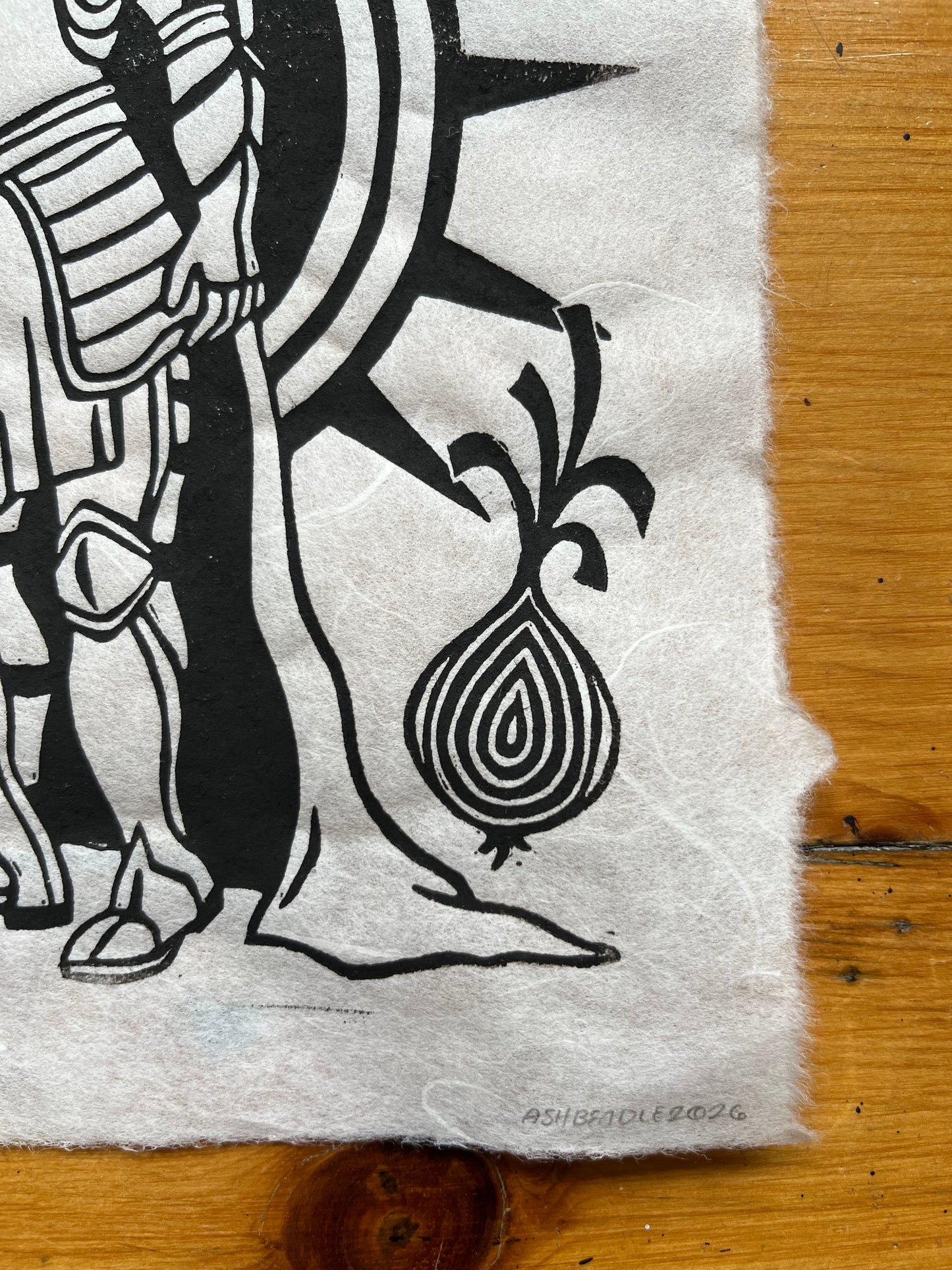 Onion Knight Print
