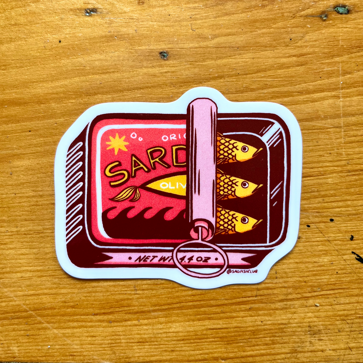 Sardines Sticker