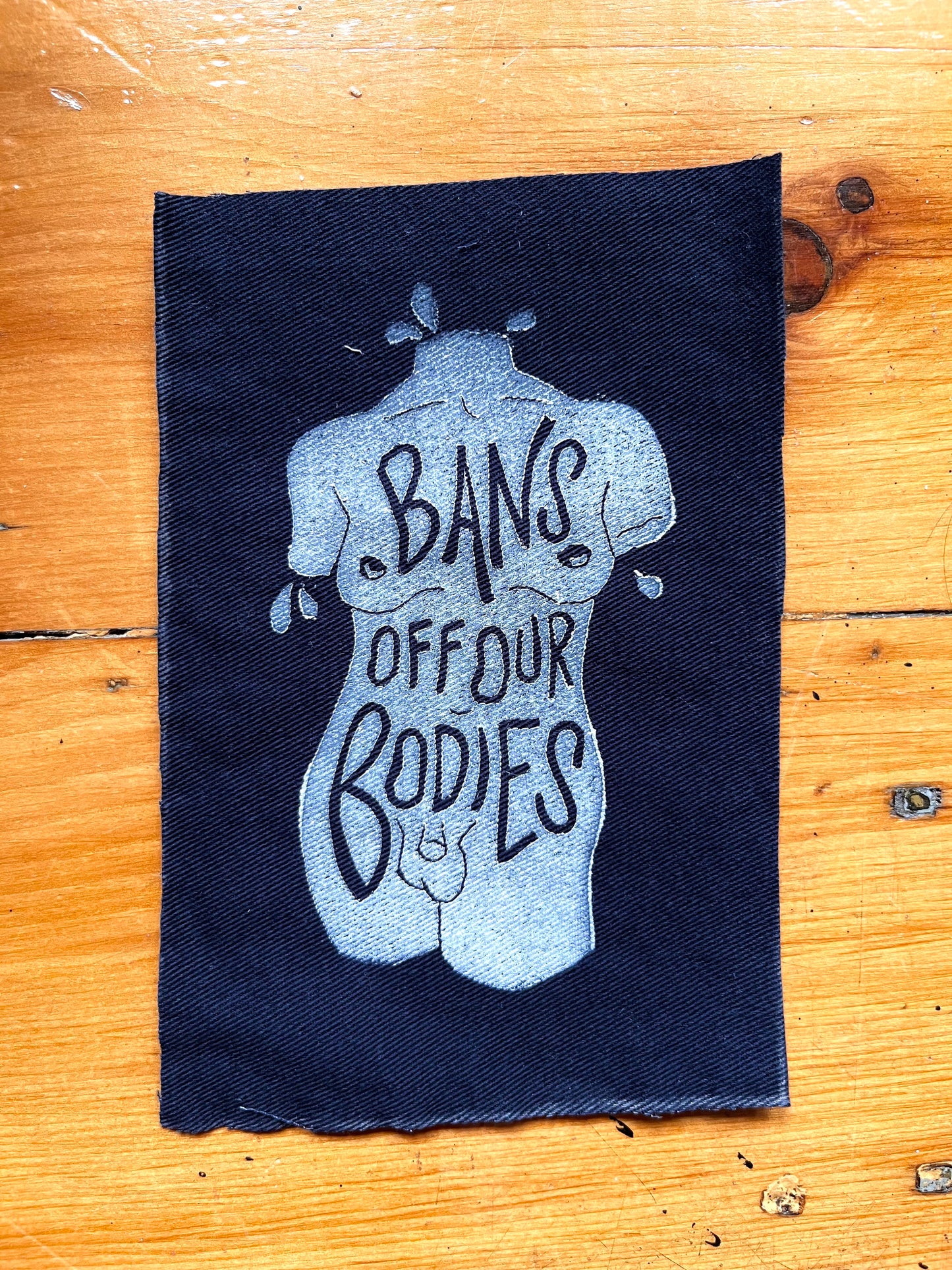 Bans Off Our Bodies Patch // Trans Woman