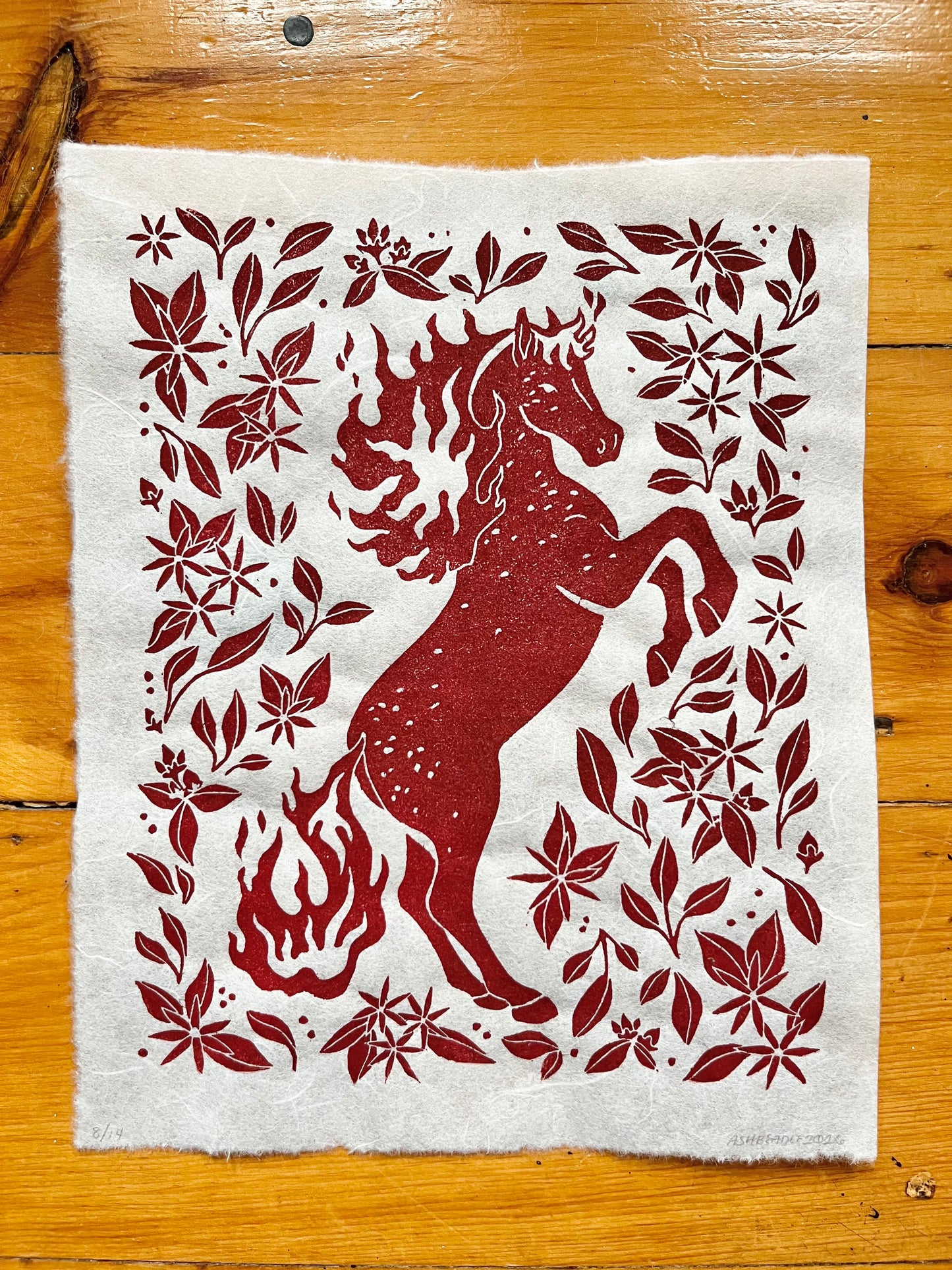 Year of the Horse Print