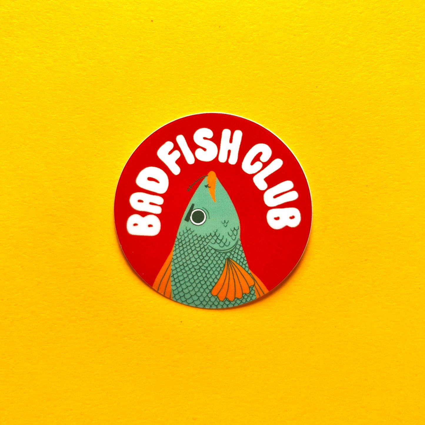 Sad Fish Club Stickers