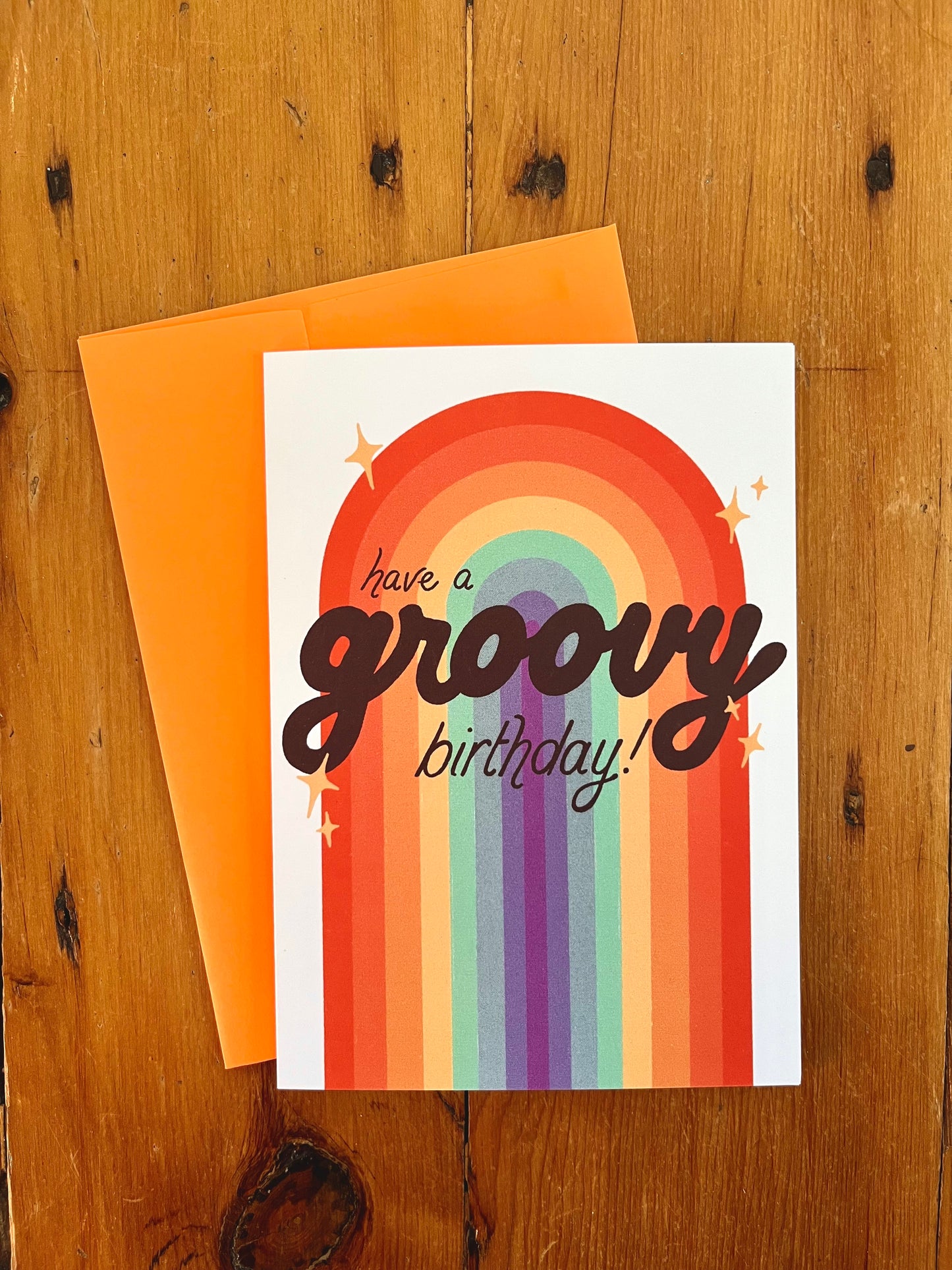 Have A Groovy Birthday Card