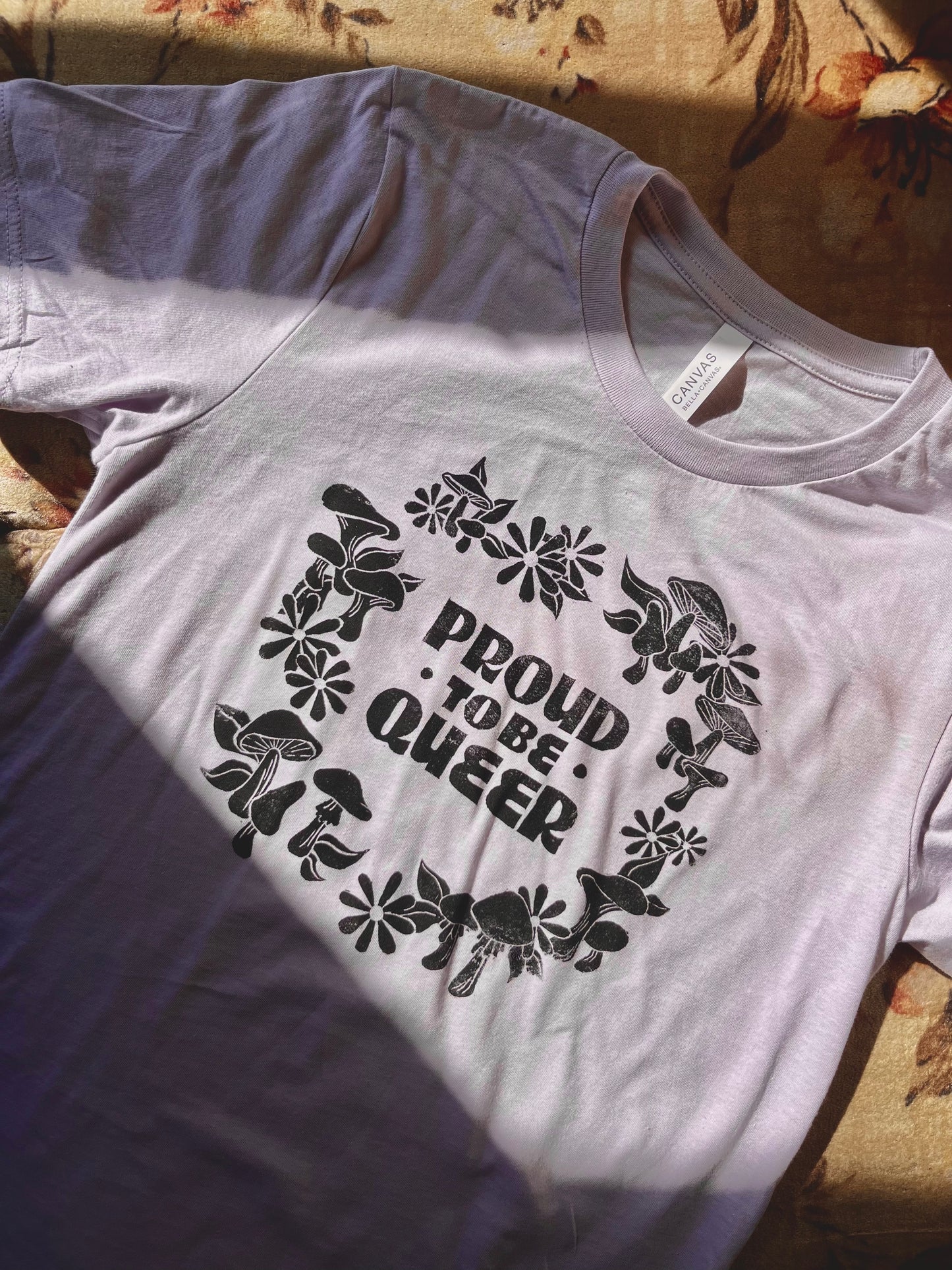 Proud to be Queer Tee (Dusty Lavender)